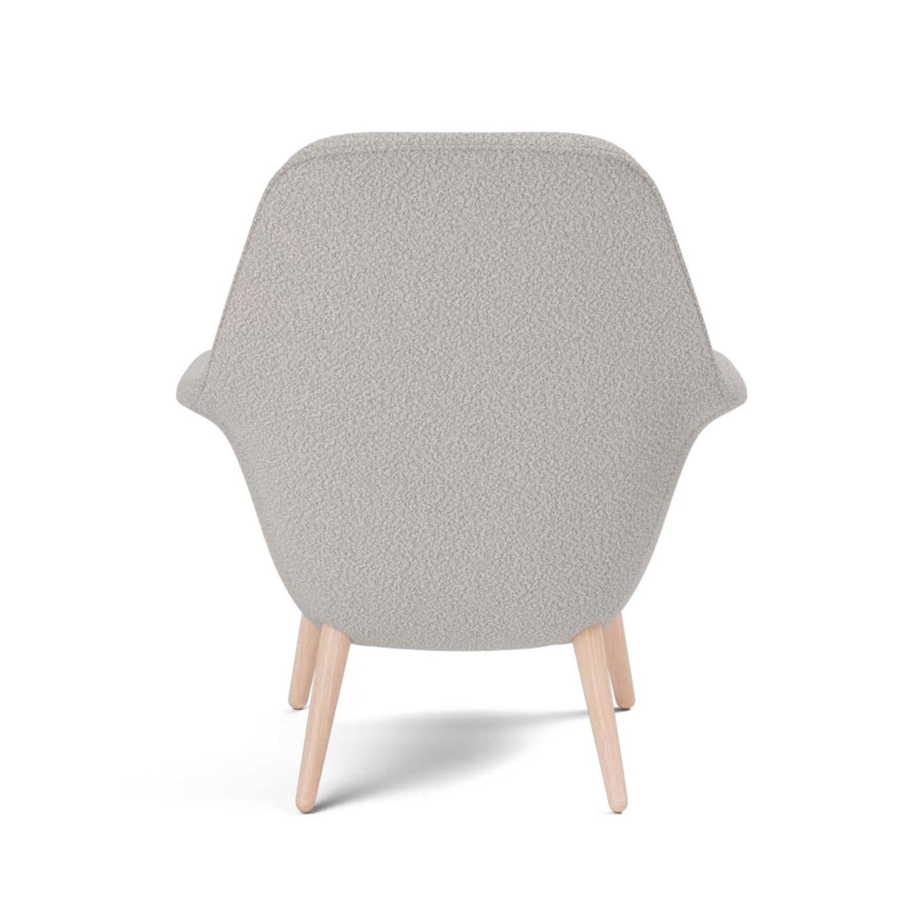 Fredericia Swoon Lounge Petit Wood Base Chair