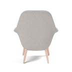 Fredericia Swoon Lounge Petit Wood Base Chair
