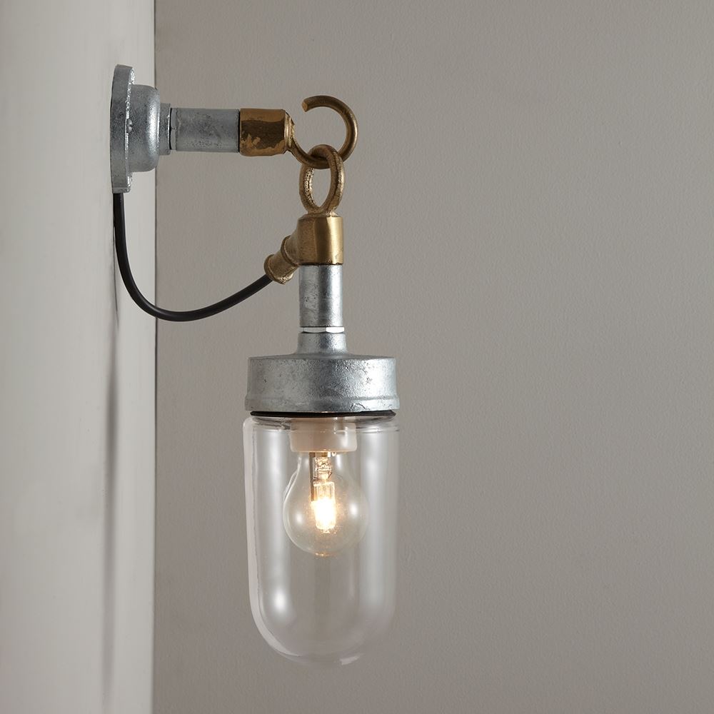 Davey Well Glass Wall Light