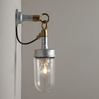 Davey Well Glass Wall Light