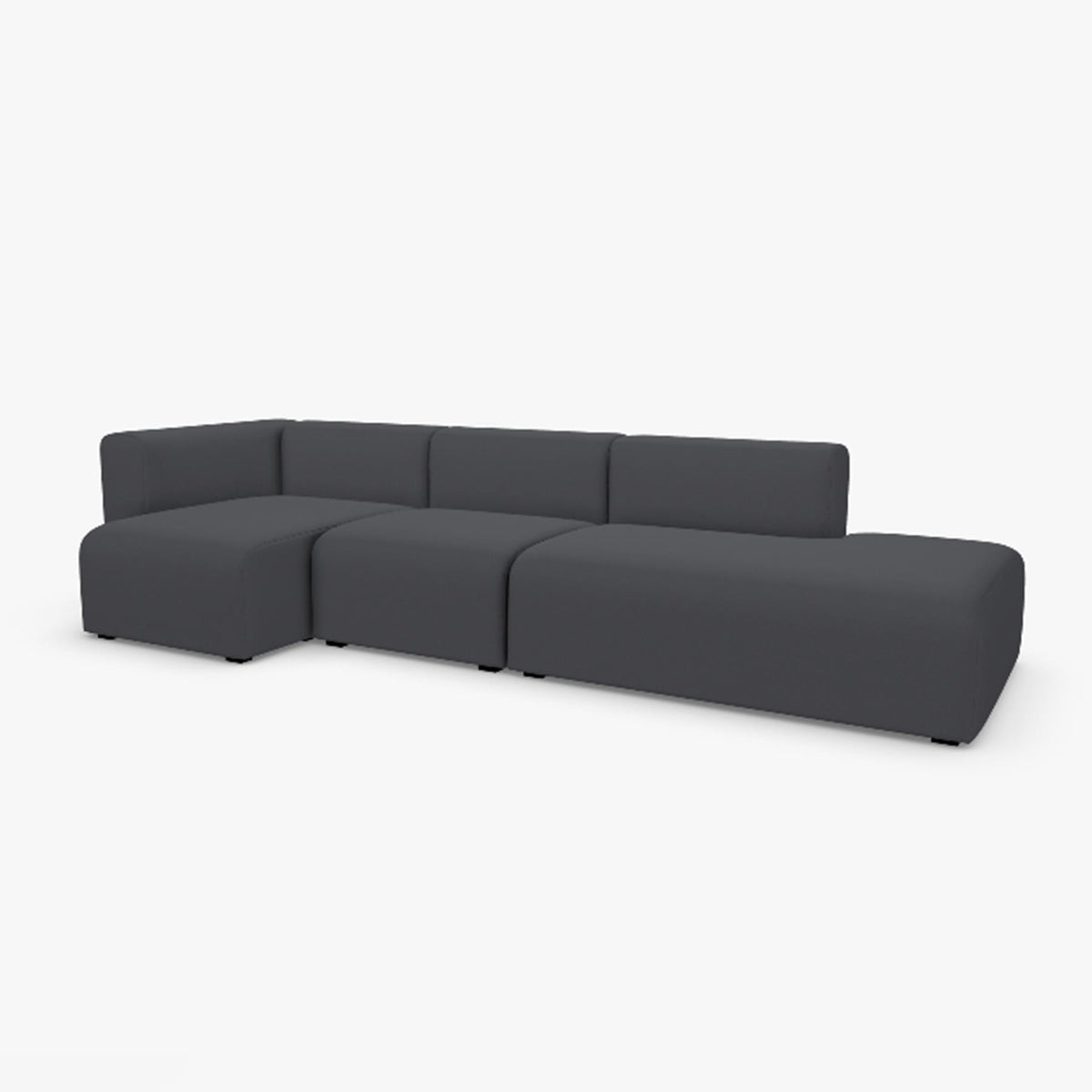 HAY Mags Sofa 3+ Seater Combination 3 Left