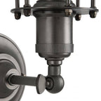 B-Stock Wall Lamp Hearst in Gunmetal Finish