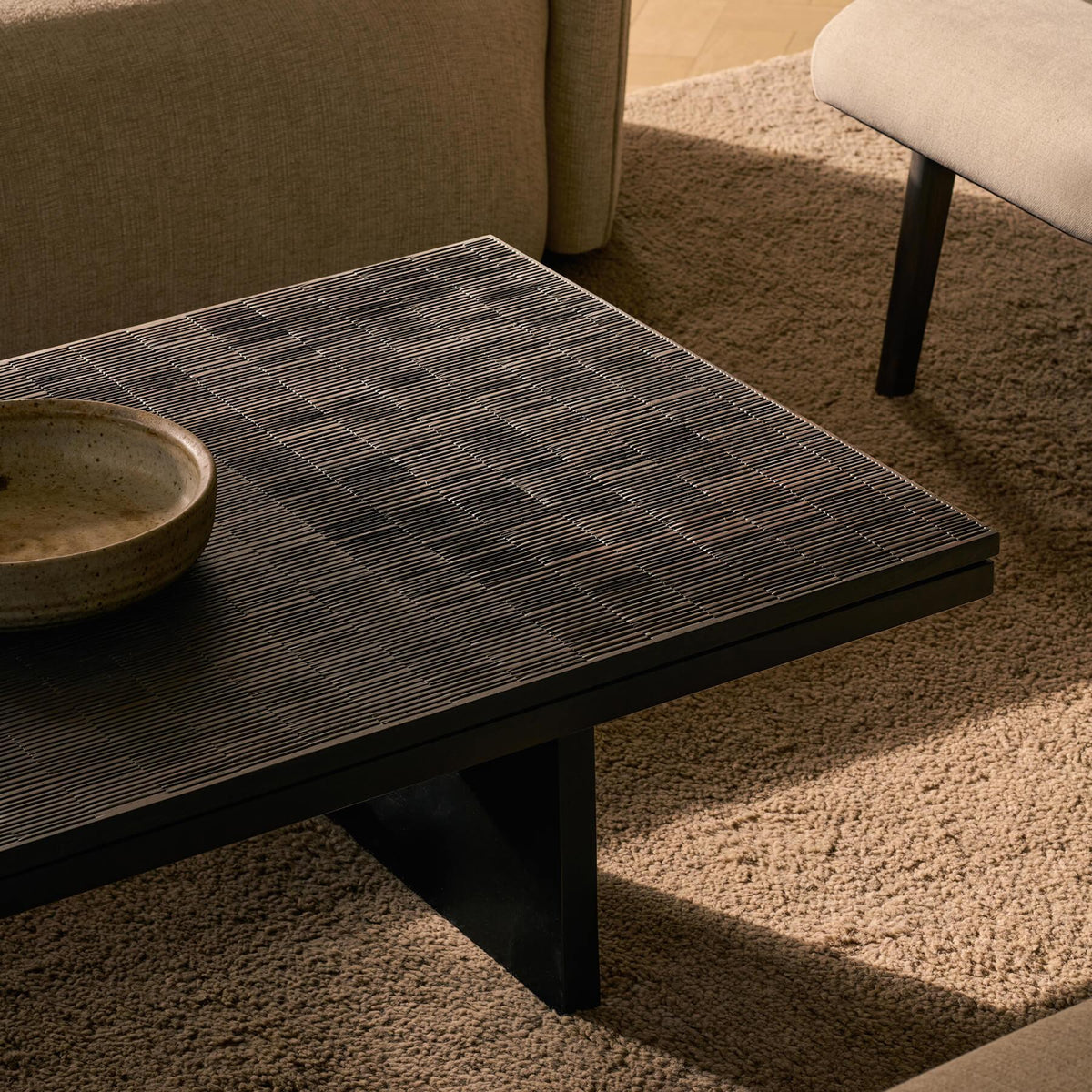 Ethnicraft Grooves Coffee Table