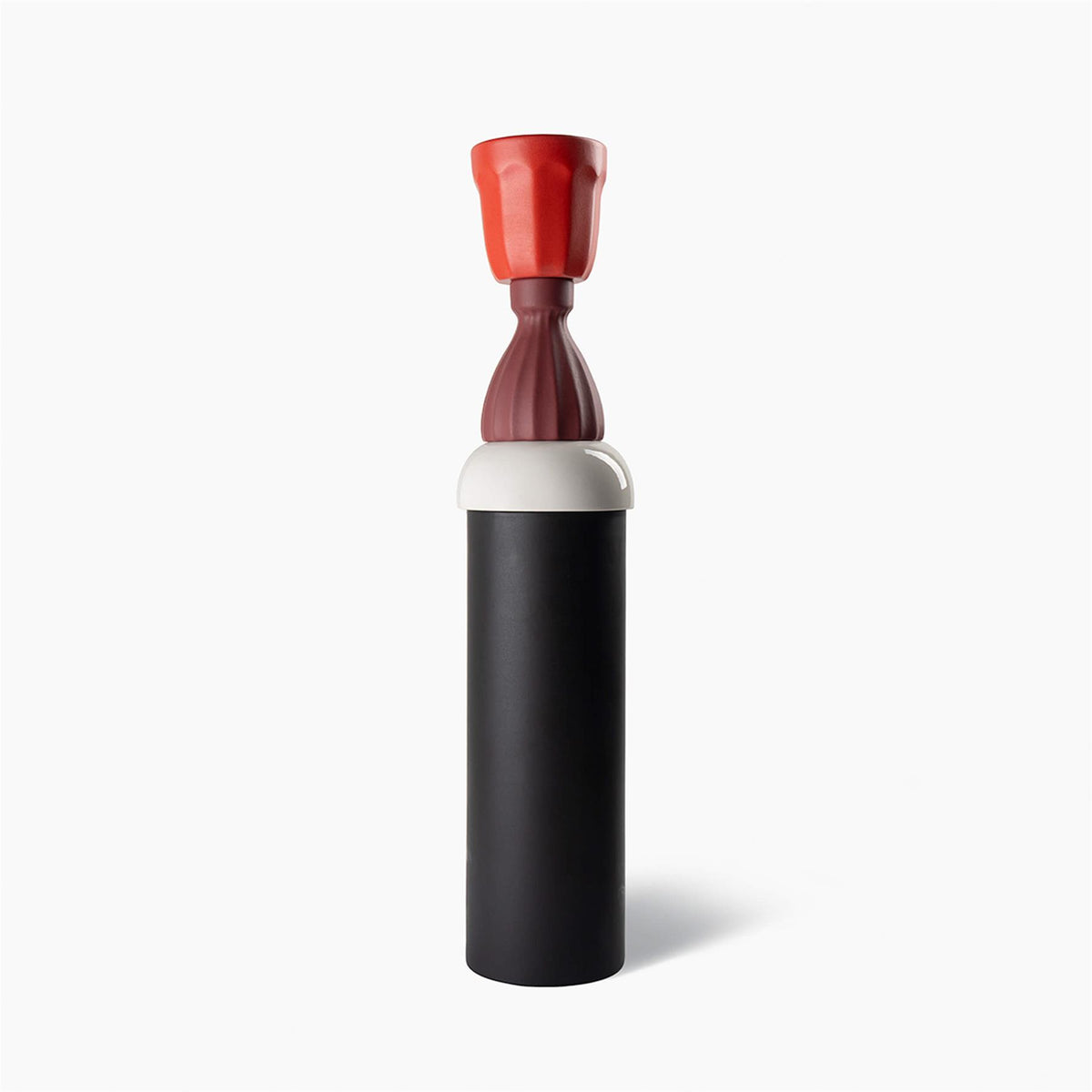 Bitossi Nathalie Du Pasquier - Nero Bianco Rosa Vase