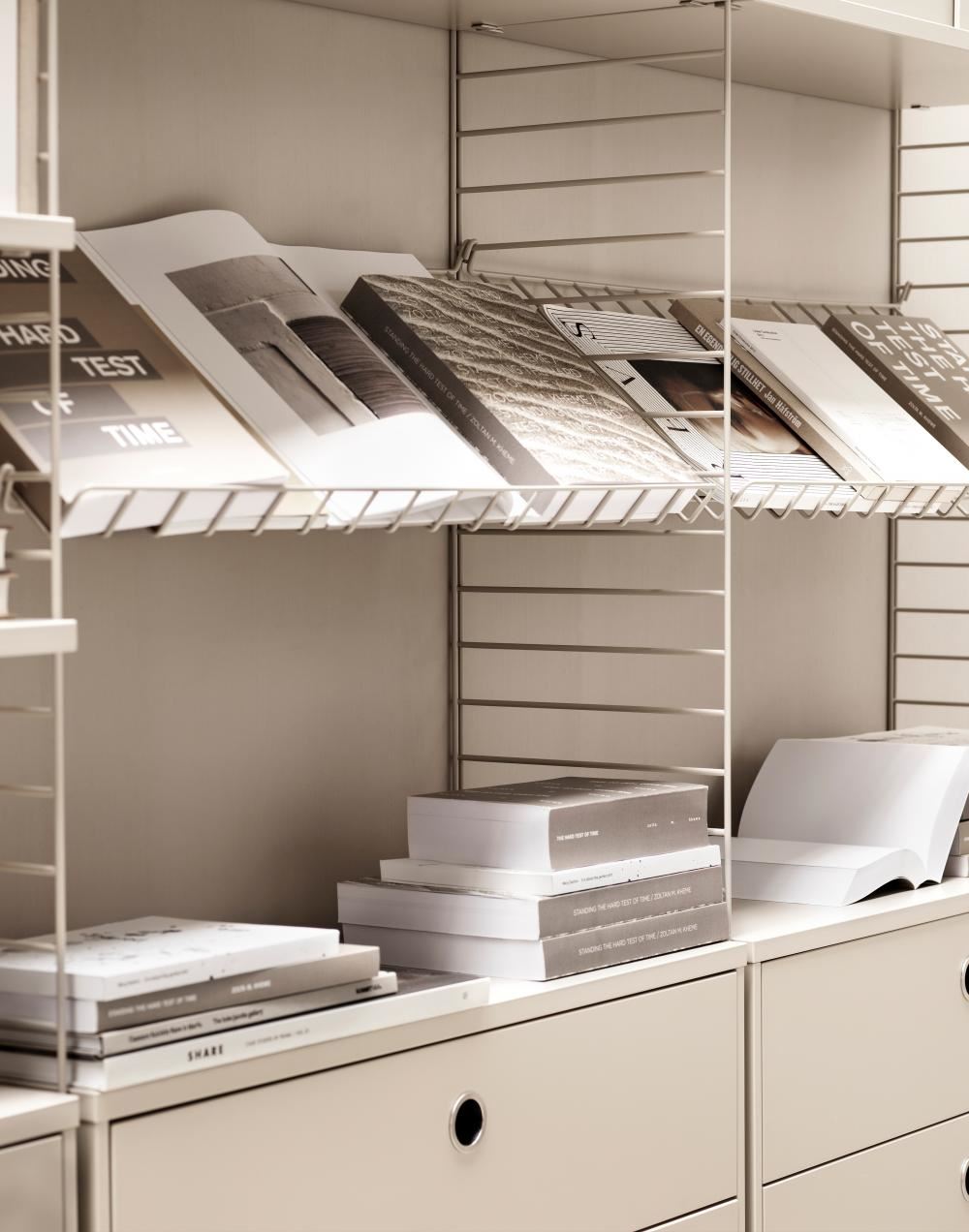 String Furniture String Magazine Shelf Wire