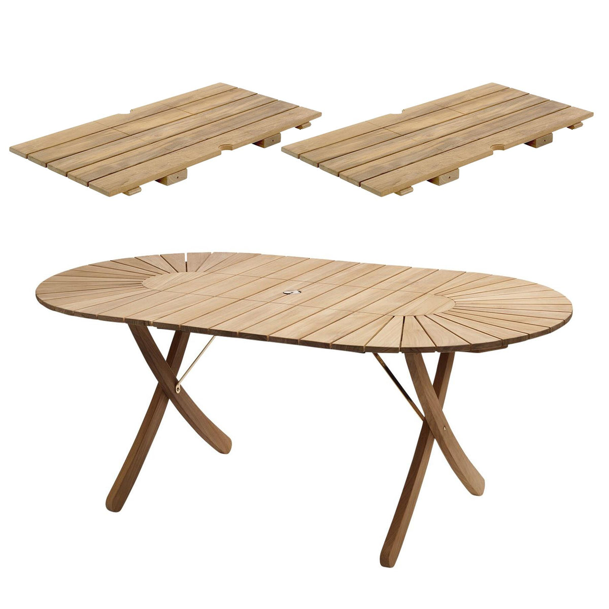 Fritz Hansen Selandia Extendable Garden Table