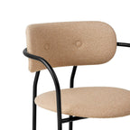GUBI Coco Dining Armchair, Fully Upholstered