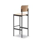 Fredericia Plan Bar Stool with Metal Legs
