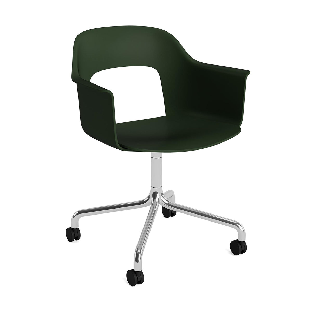 HAY Layout Armchair 261 with 4 Star Swivel Wheel Base