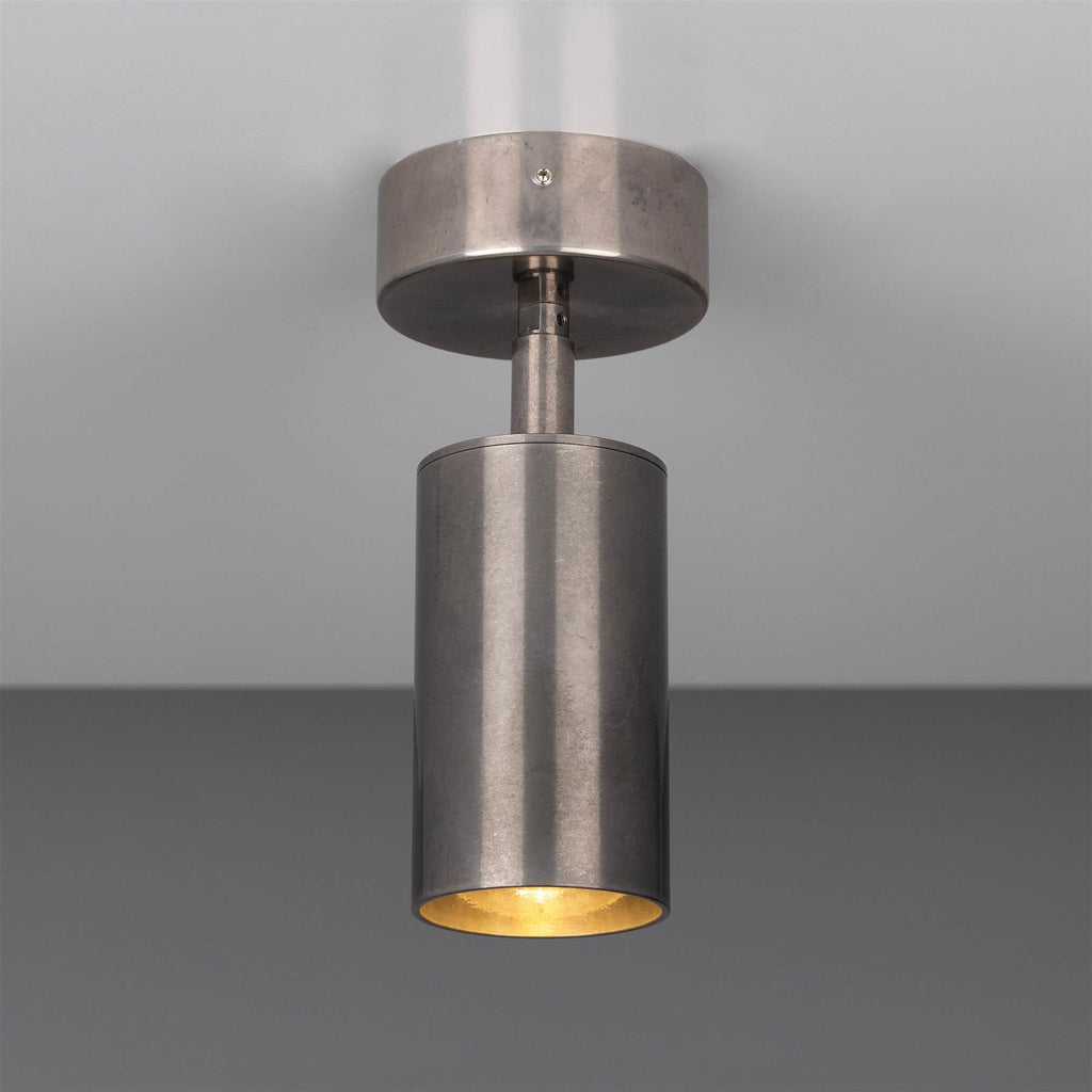Mullan Lighting Evanston Directional Brass Ceiling Spotlight