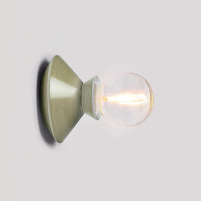 Outlet Patricia Lobo Foggy Ceramic Wall light - Olive Green