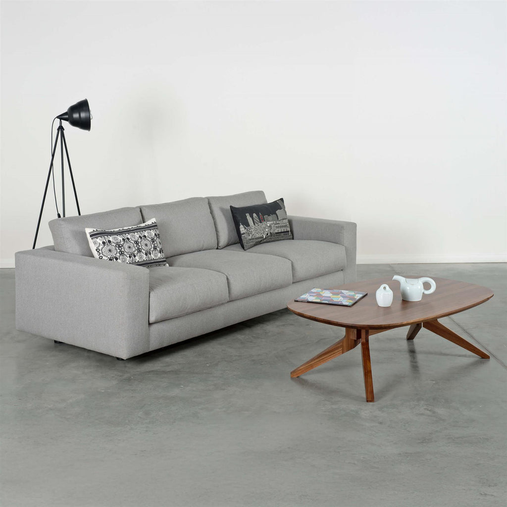 Case Furniture Cross Oval Coffee Table