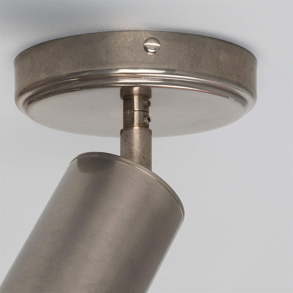 Mullan Lighting Evanston Directional Brass Ceiling Spotlight