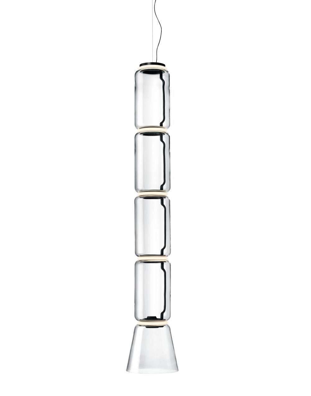 Flos Noctambule Pendant Light - Low Cylinder & Cone