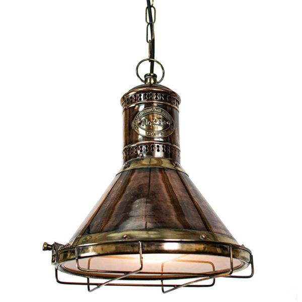 Limehouse Freighter Pendant Light