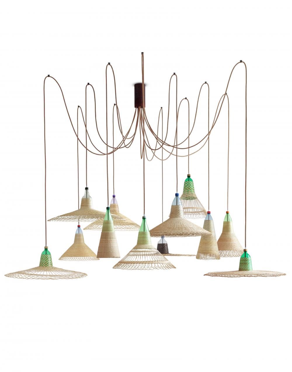 PET Lamp Chimbarongo Cluster Pendant