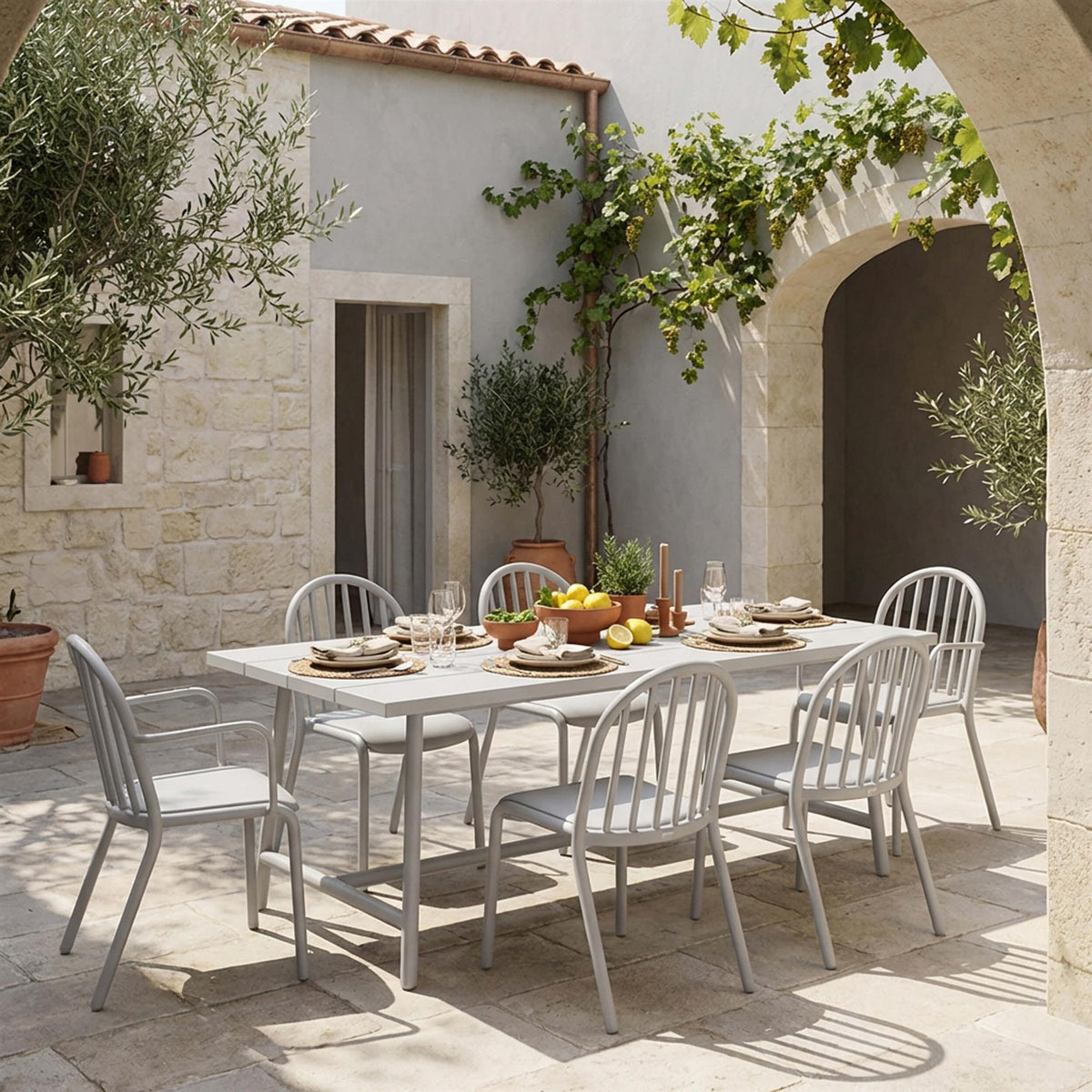 Fatboy Fred's Outdoor Dining Set - Large - Curated by Holloways of Ludlow