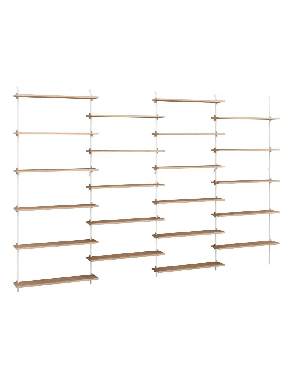 MOEBE Wall Shelving Set Quadruple