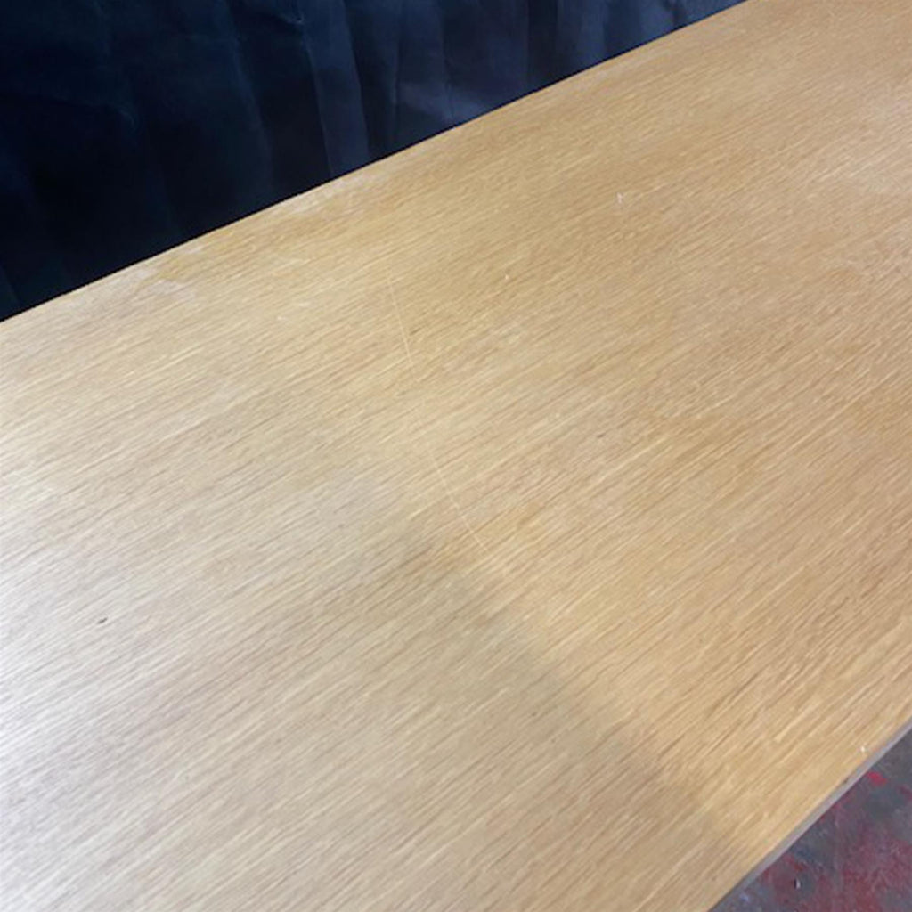 Ex-Display Muuto Base High Table - Oak Veneer, Black, 50cm, 105cm  **STORE COLLECTION ONLY**