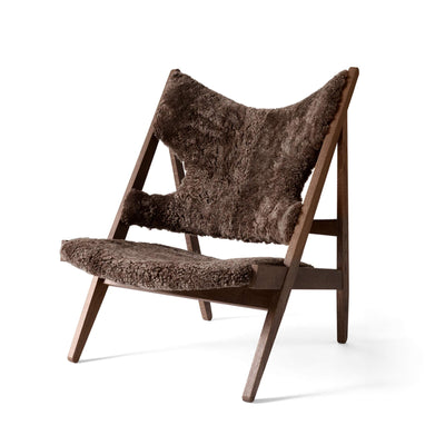 Audo Copenhagen Knitting Lounge Chair Sheepskin Edition