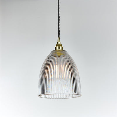 Old School Electric Elongated Prismatic Pendant Light