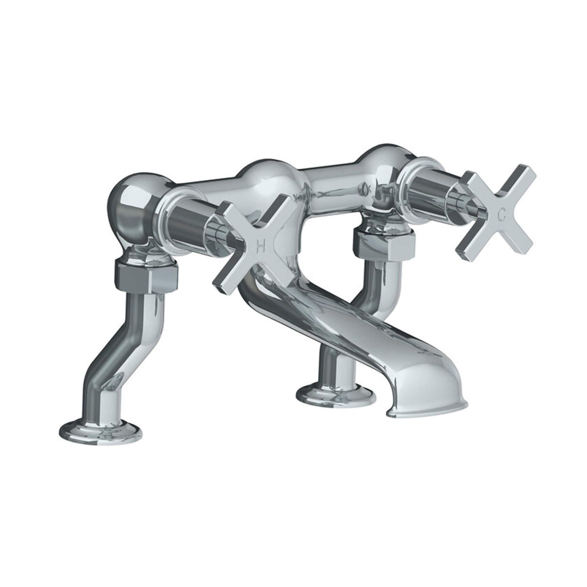 Lefroy Brooks Mackintosh Deck Mounted Bath Filler MH1107