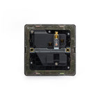 Soho Lighting Eton Collection Bronze 13A 1 Gang Switched Socket