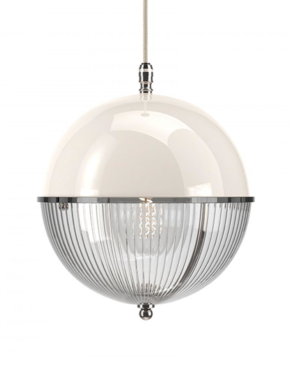 Fritz Fryer Grafton Globe Pendant Light
