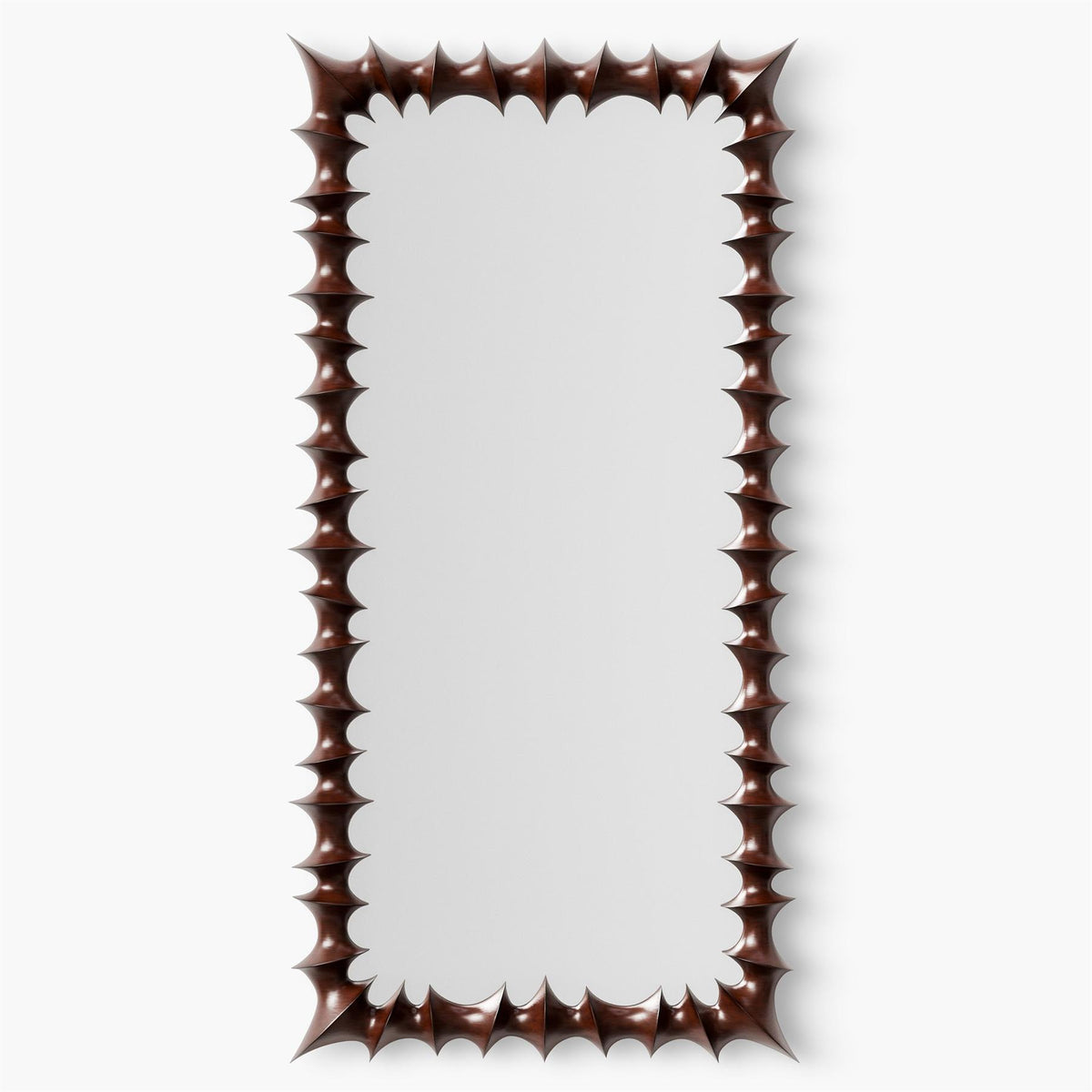 Dusty Deco Brutalist Mirror