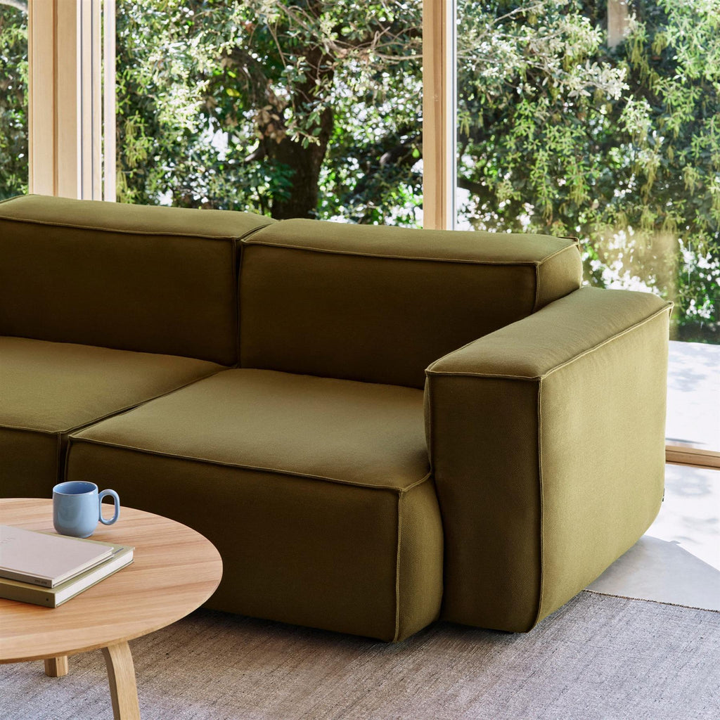 HAY Mags Soft 3+ Seater Sofa Low Armrest with Removable Cover Combination 1