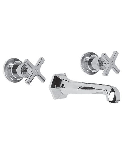 Lefroy Brooks MH1200 Mackintosh Wall Mounted Three Hole Basin Mixer