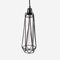 Outlet Diamond cage pendant light - Slim 2 - Black