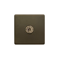 Soho Lighting Eton Collection Bronze 20A 1 Gang 2 Way Toggle Switch