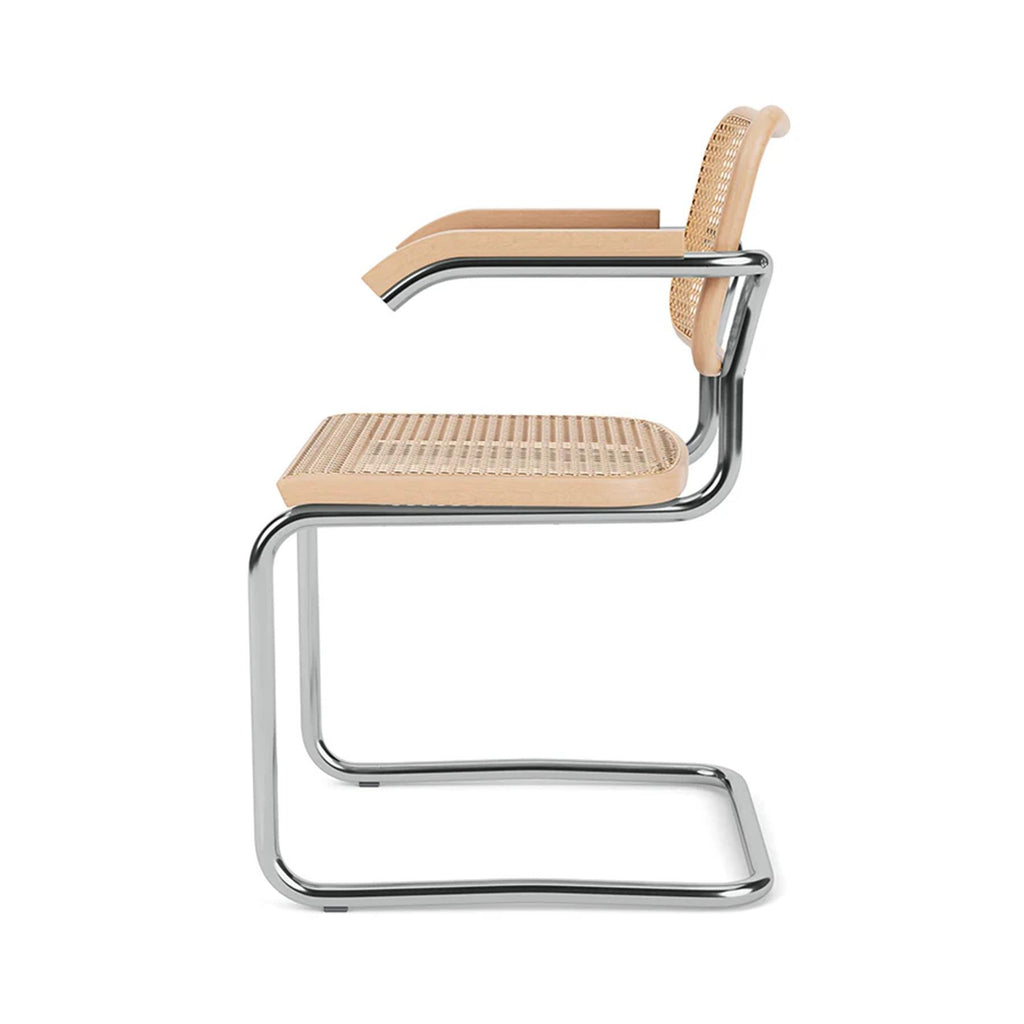 Knoll Cesca Dining Armchair Cane Seat & Back