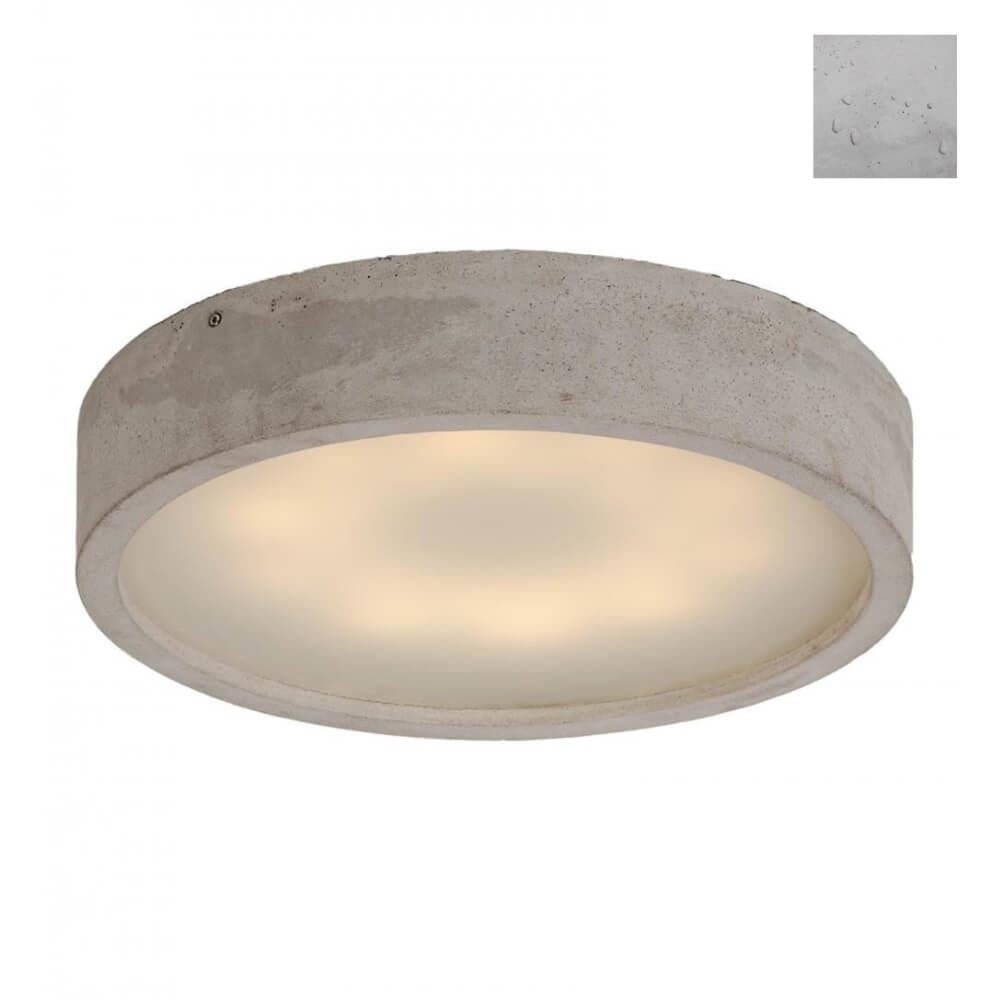 Outlet Plan concrete ceiling light