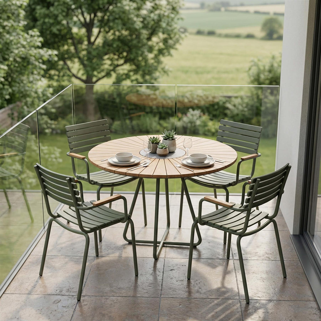 HOUE Round Garden Dining Set  - Small - Curated by Holloways of Ludlow