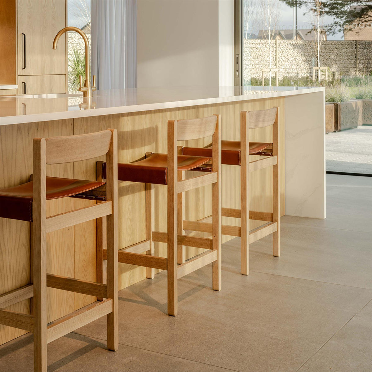 Tamart Highgate Bar Stool with Backrest