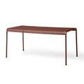 Outlet HAY Palissade Dining Table Large: 170cm - Iron Red