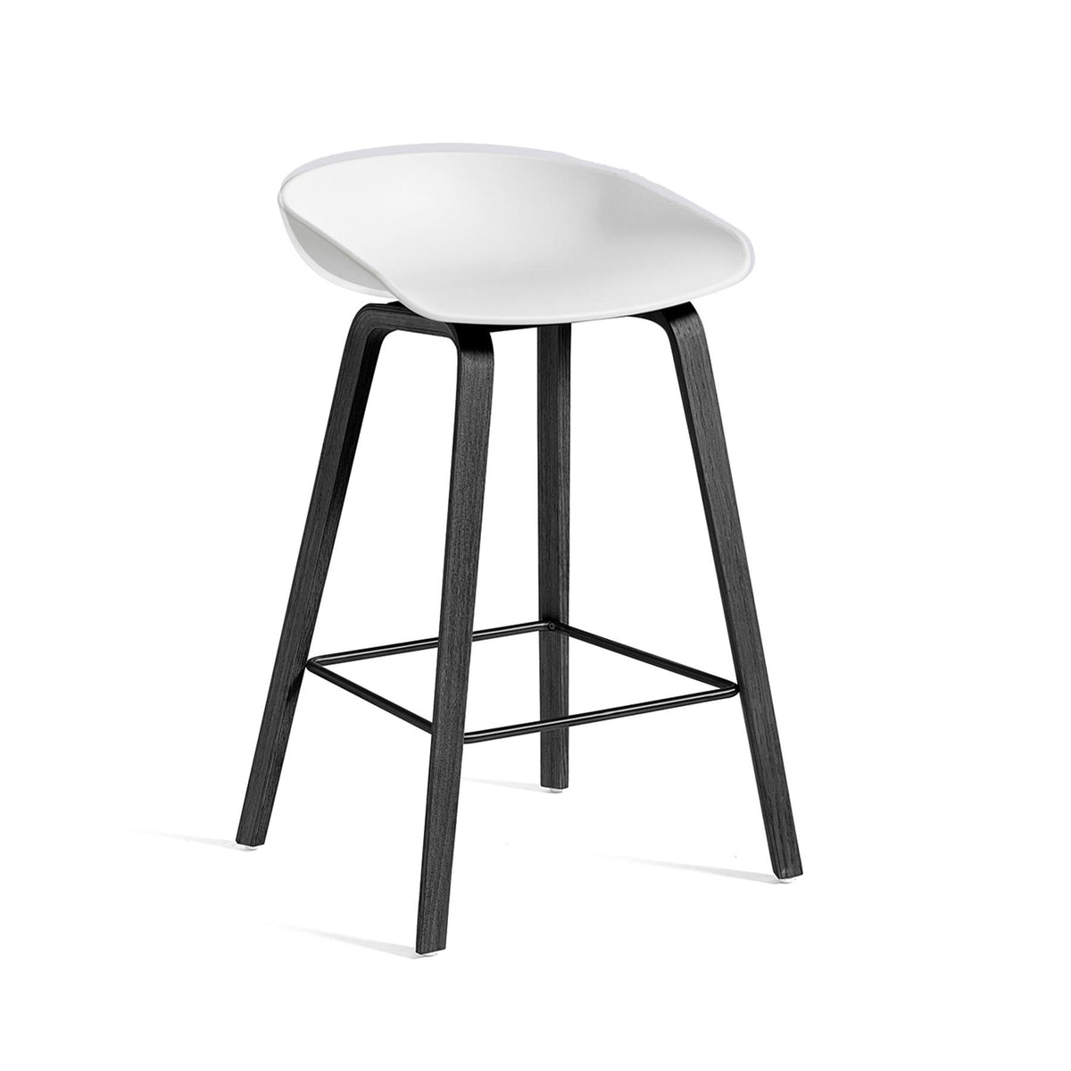 HAY About a Stool 32 Felt Gliders Breakfast Bar Stool