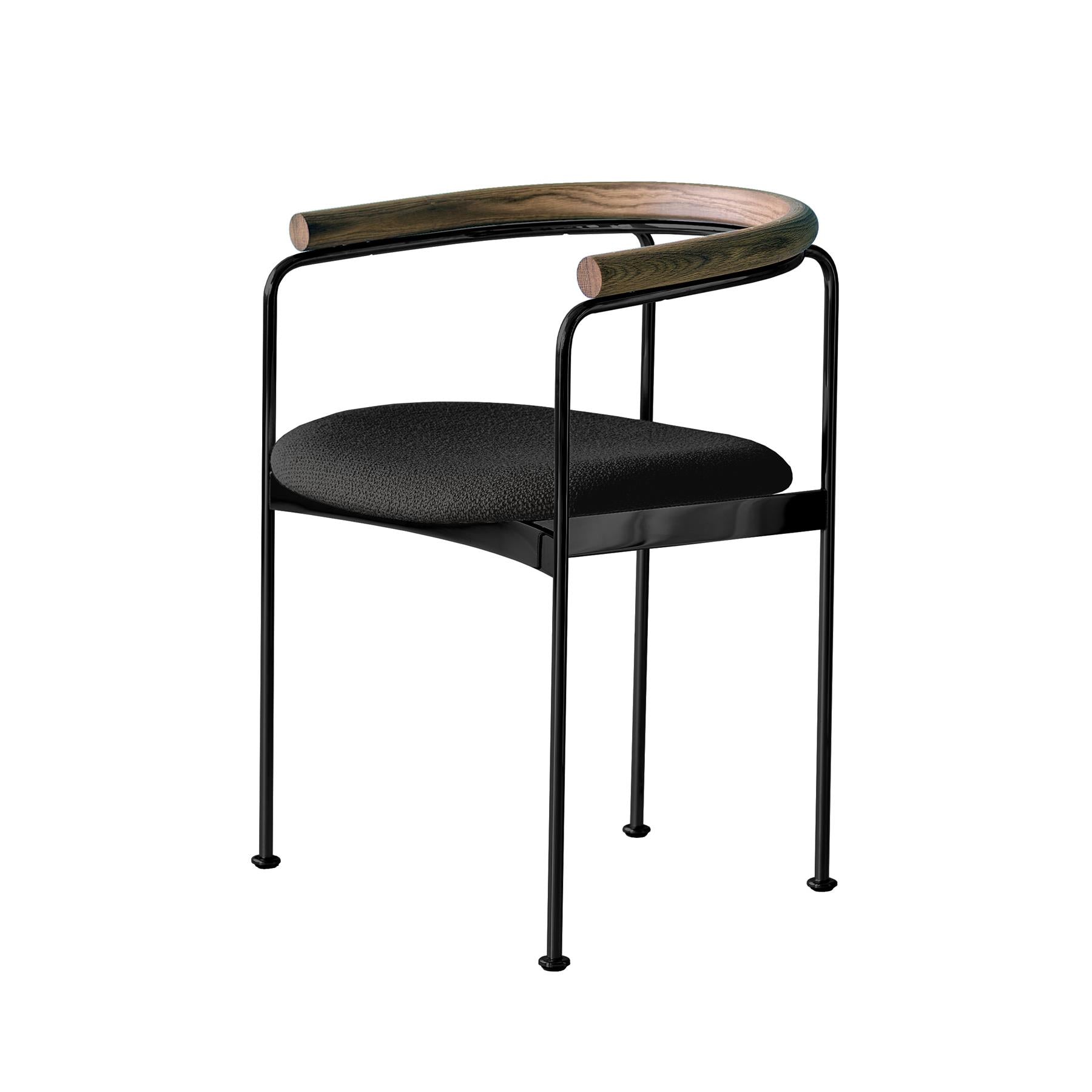 DK3 Baia Chair with Wooden Back