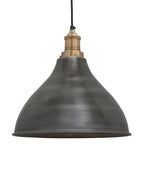 Industville Brooklyn Cone Pendant Light - Traditional Fittings