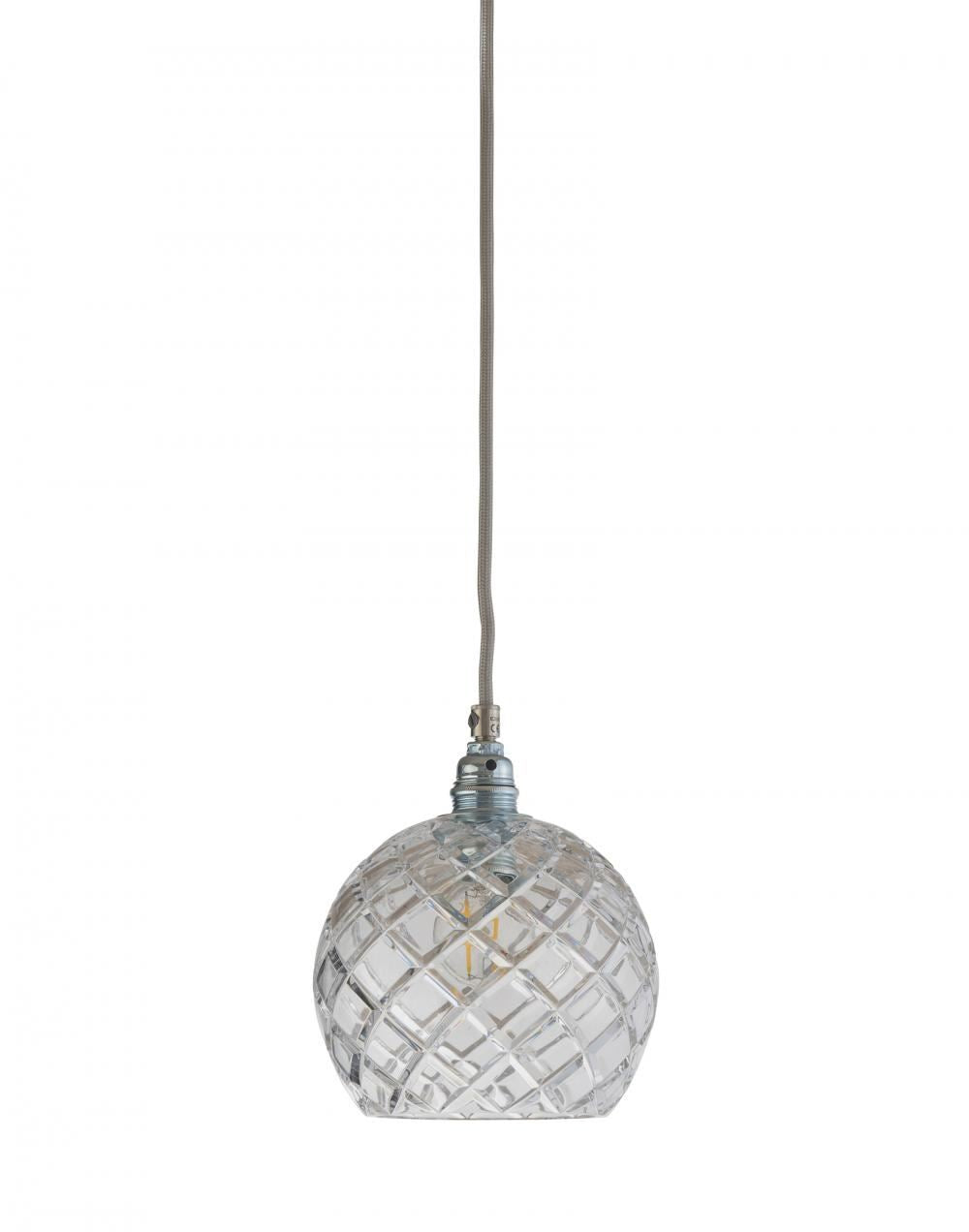 Ebb & Flow Rowan Pendant Light In Crystal