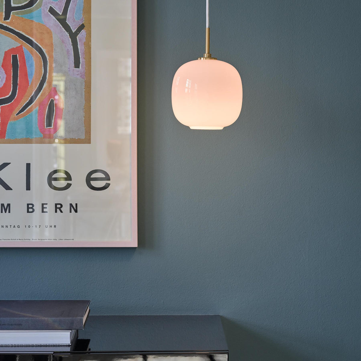 Louis Poulsen VL 45 Pendant Light - Pale Rose