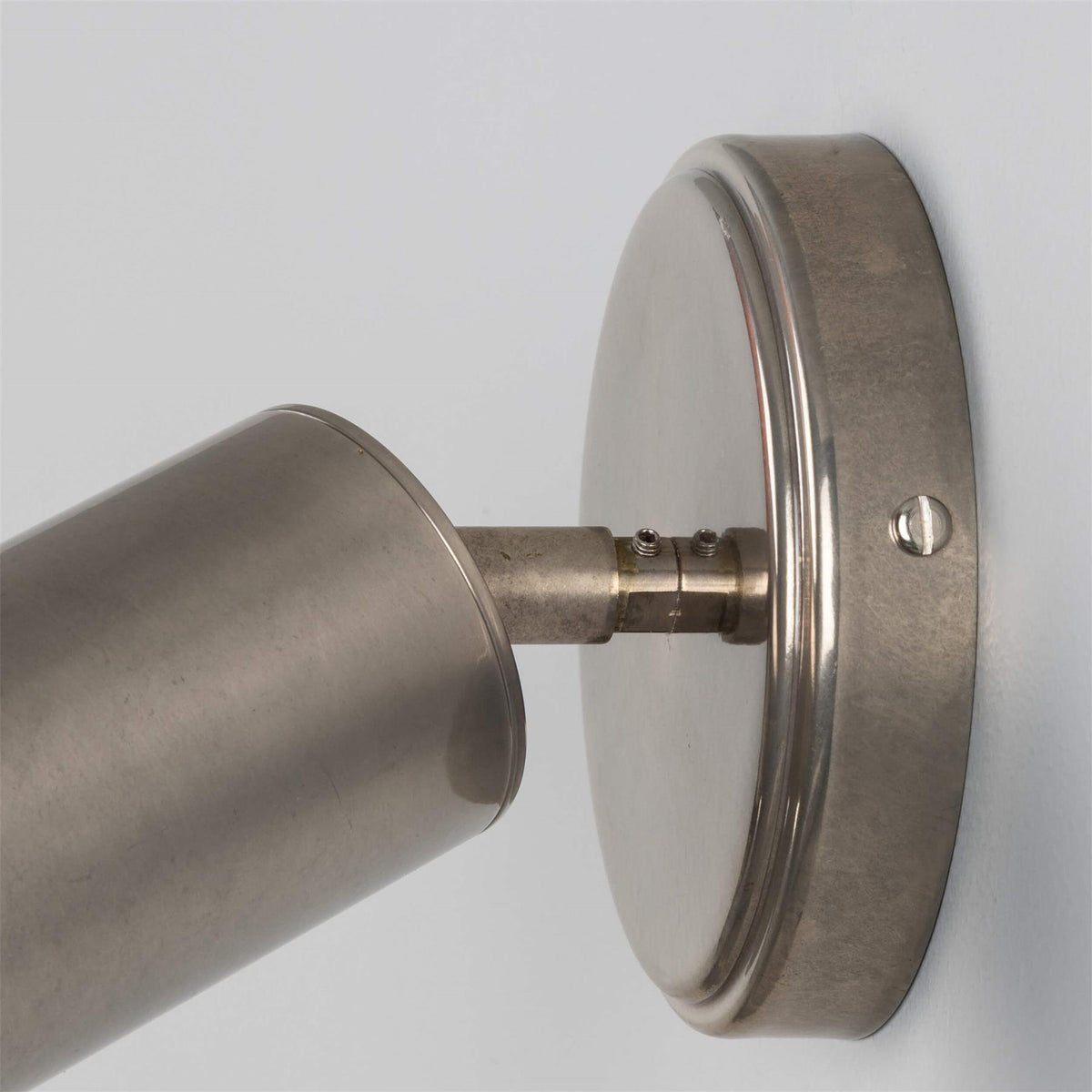 Mullan Lighting Evanston Directional Brass Wall Spotlight
