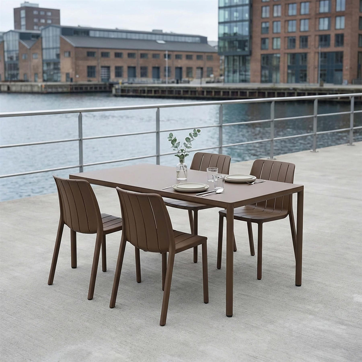 Nardi Tiberina Outdoor Dining Set - Medium - Curated by Holloways of Ludlow