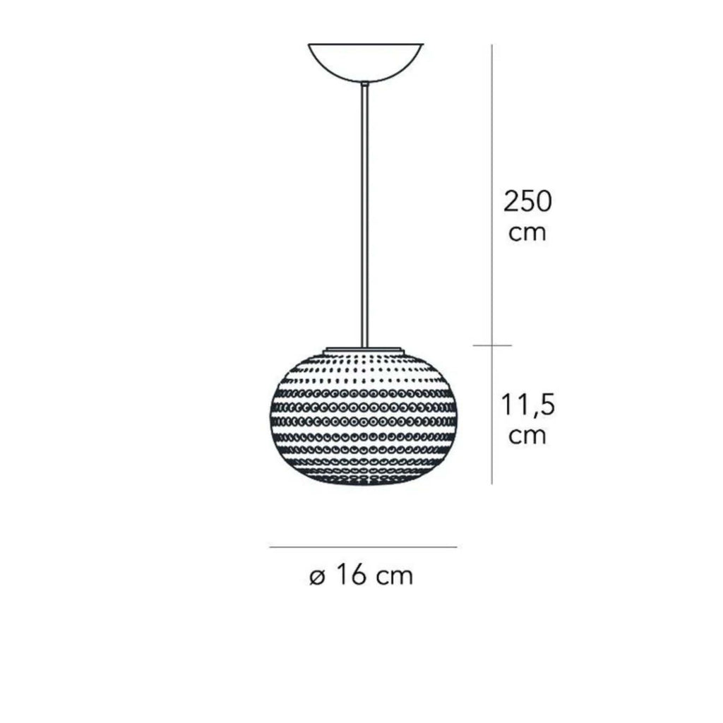 FontanaArte Bianca Pendant Light