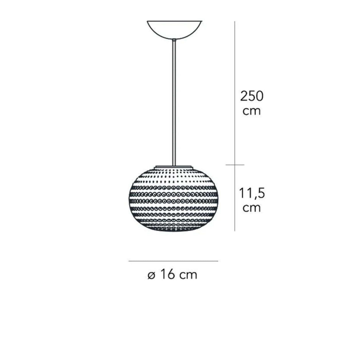 FontanaArte Bianca Pendant Light