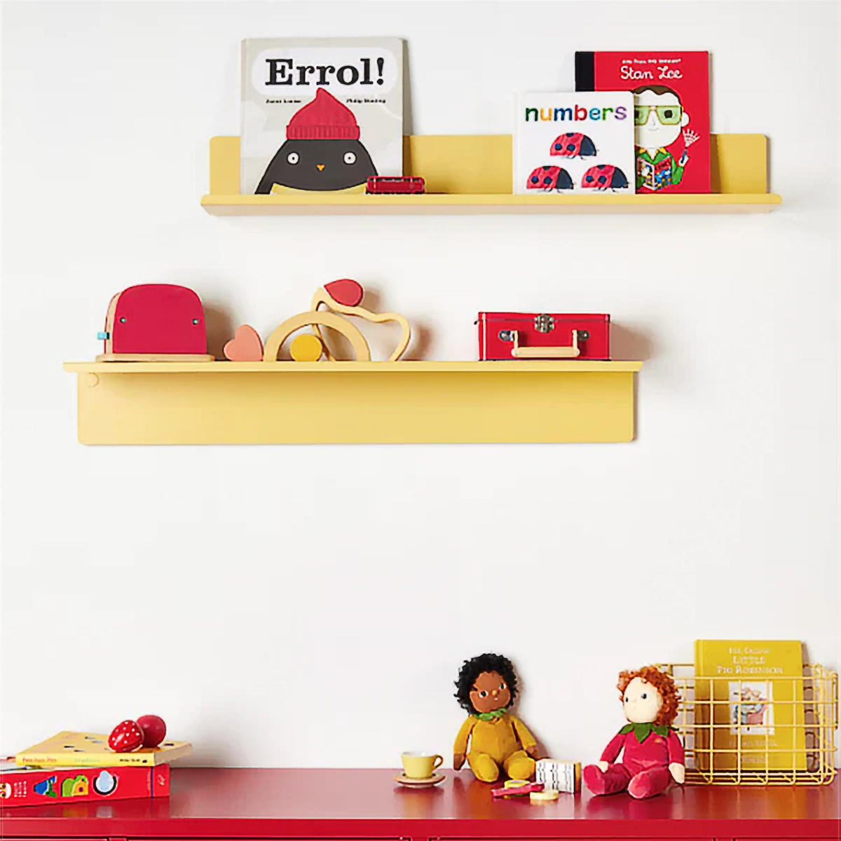 Mustard Made The Ledge Shelf