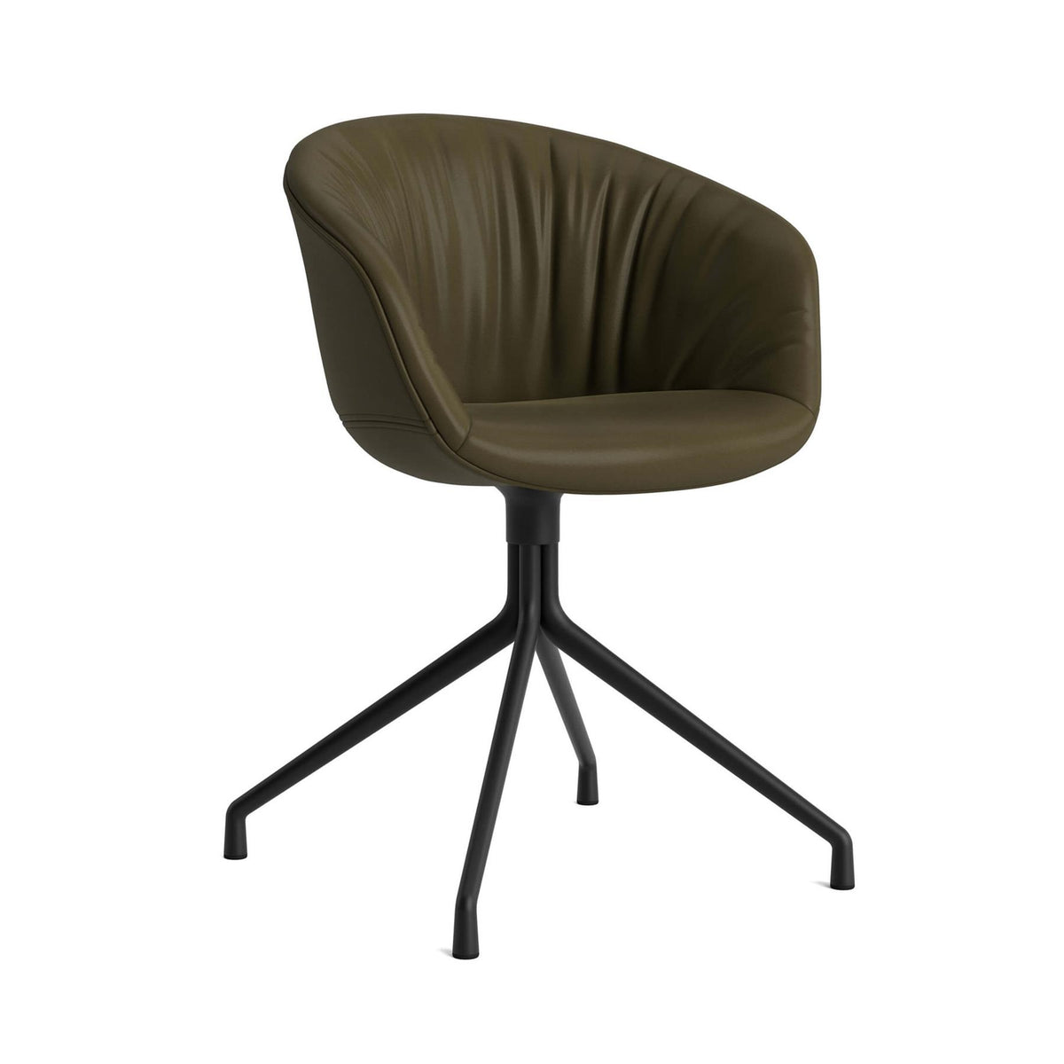 HAY AAC 20 Chair, Soft Upholstery 4 Star Swivel Base Standard Glider