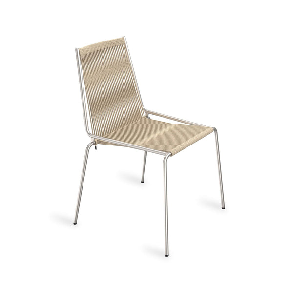 Outlet Thorup Copenhagen Noel Chair - Nature linen with steel legs